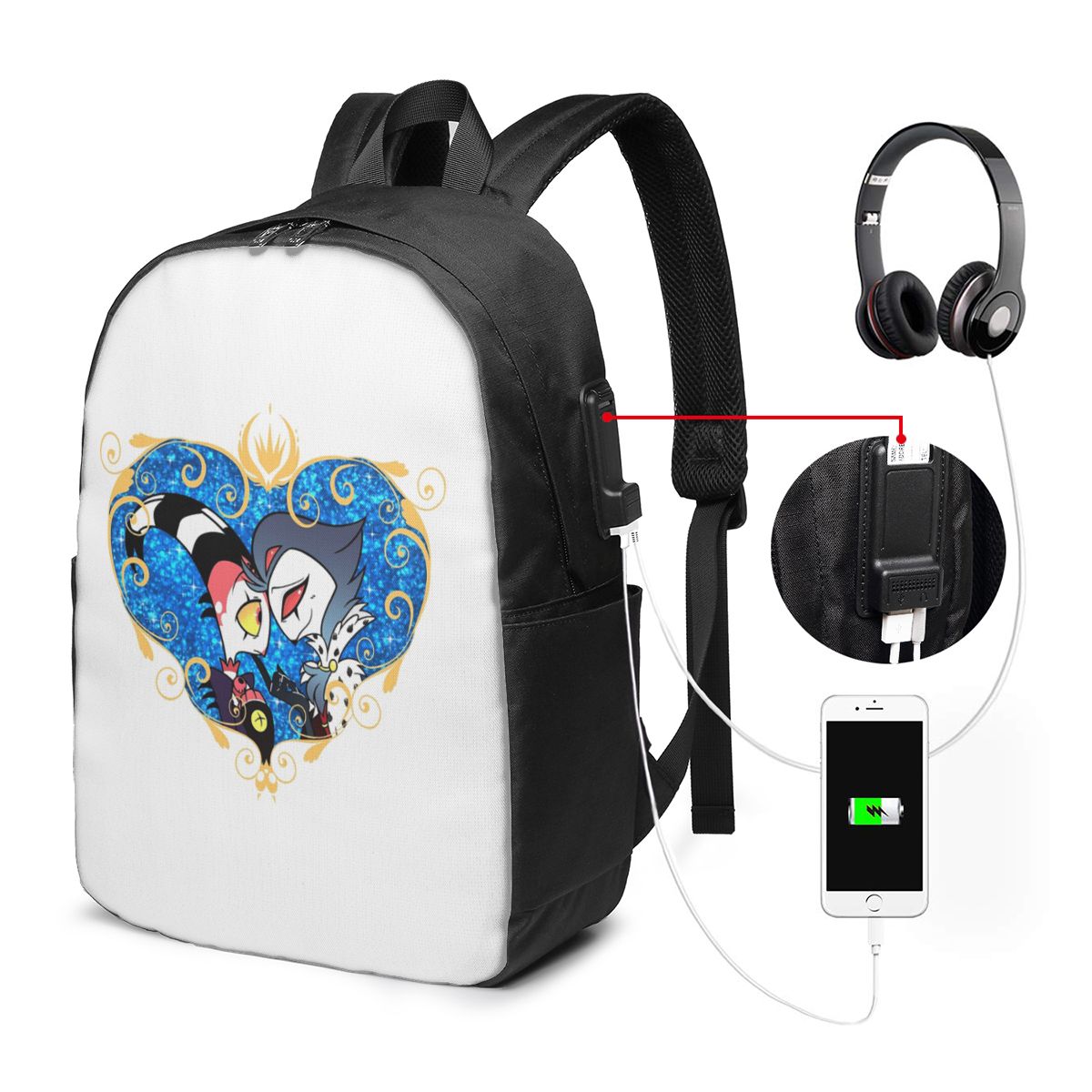 Laptop Bag - Sac à dos Helluva Boss Stolas