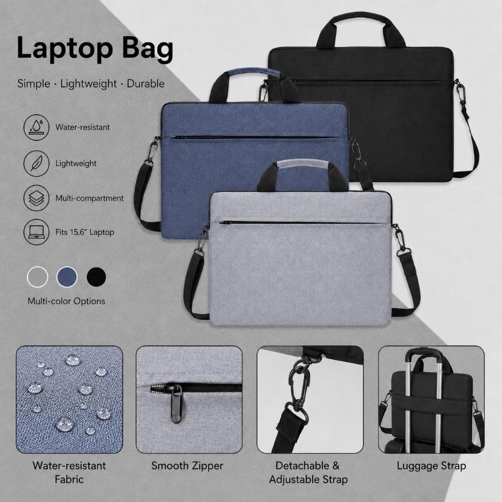 Laptop Sleeve - Housse de protection ultra-fine, antichoc, pour