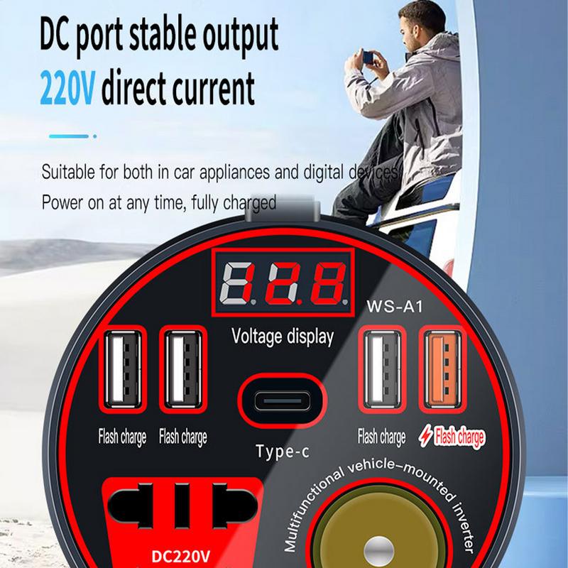 Laptop Charger - Port de chargeur de voiture USB,
