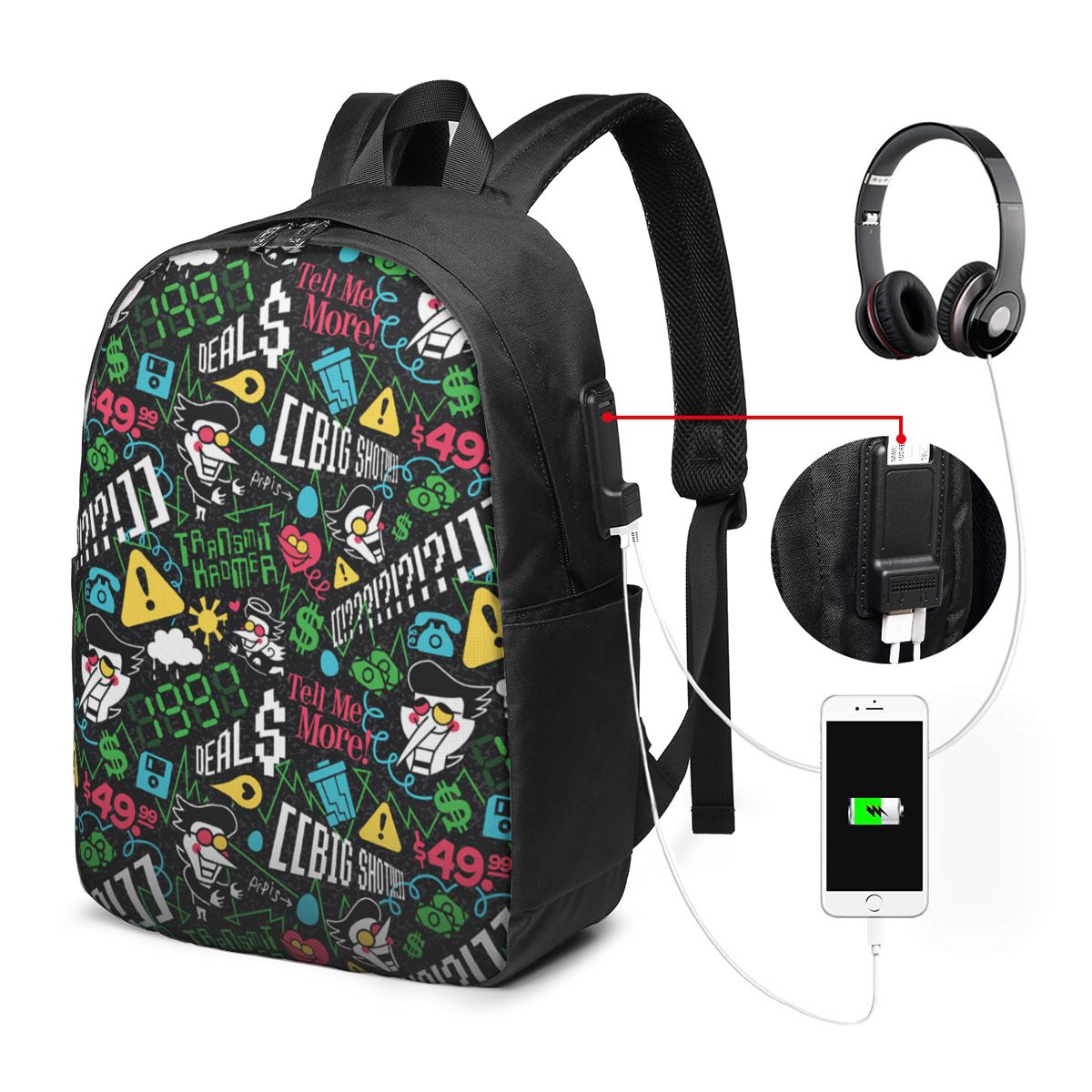 Deltarune SPAMTON G Sac à dos  - Laptop Bag avis et prix