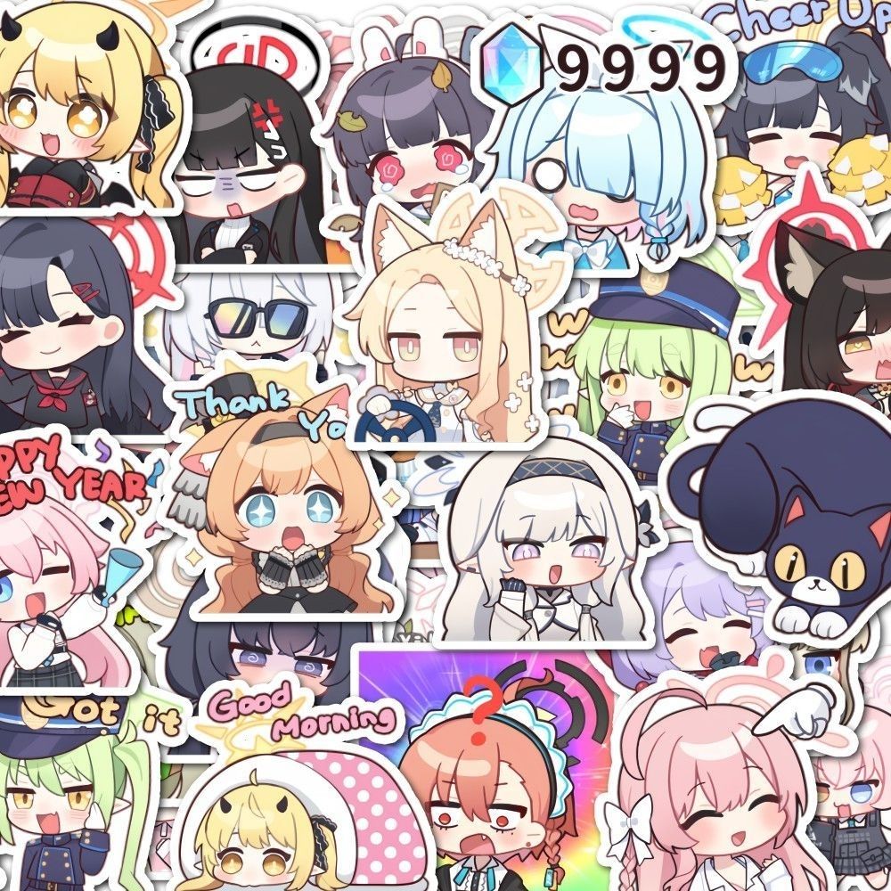 48 autocollants Anime Blue Arc - Laptop Original Accessories avis et prix