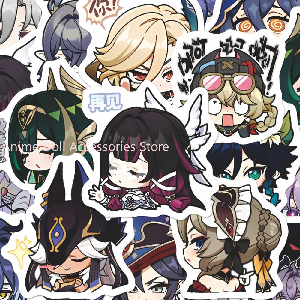 64 autocollants Genshin Impact - Laptop Original Accessories avis et prix
